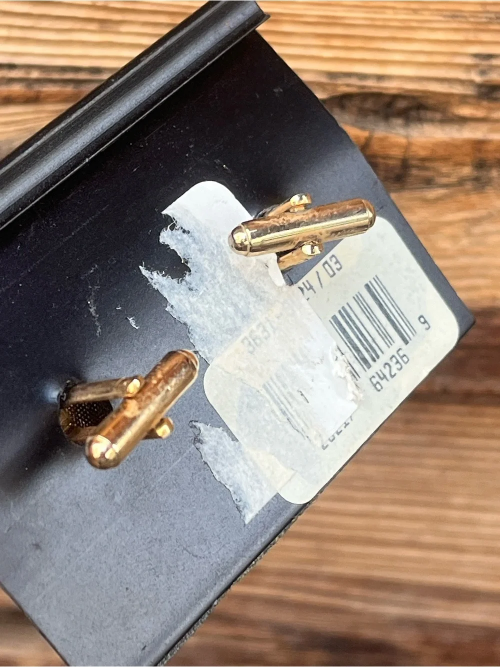 SWANK | Gold-Tone Square Cuff Links